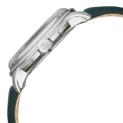 Titan Green Dial Leather Strap Multifunction Watch for Men