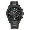Titan Octane Black Dial Stainless Steel Multifunction Watch for Men