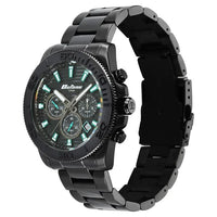 Titan Octane Black Dial Stainless Steel Multifunction Watch for Men