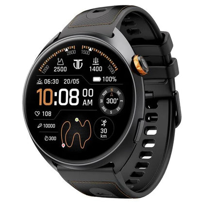 Titan Celestor 2.0 Smartwatch with 1.43" inch AMOLED Display, Dual band GPS, Titan Q, Training Load & Readiness
