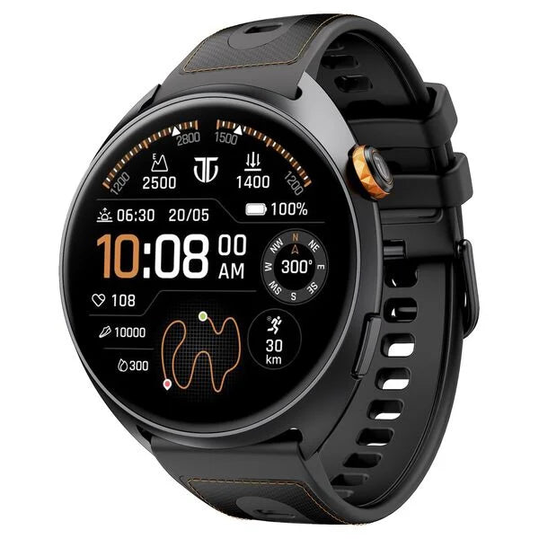 Titan Celestor 2.0 Smartwatch with 1.43" inch AMOLED Display, Dual band GPS, Titan Q, Training Load & Readiness