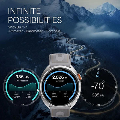Titan Celestor 2.0 Smartwatch with 1.43" inch AMOLED Display, Training Load & Readiness, Titan Q, Dual band GPS