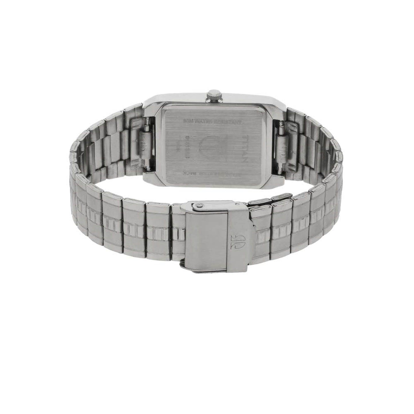 Titan Quartz Analog with Date Black Dial Stainless Steel Strap Watch for Men