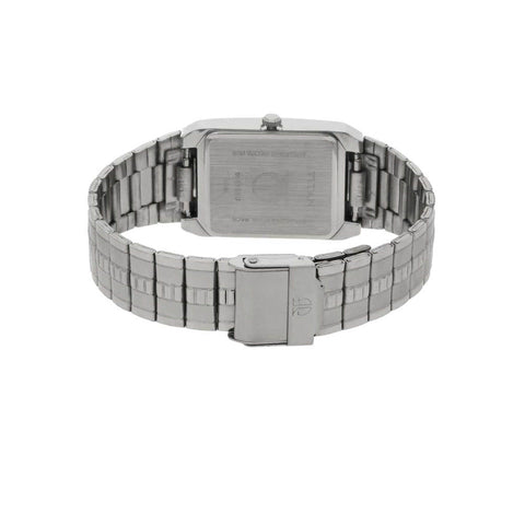 Titan Quartz Analog with Date Black Dial Stainless Steel Strap Watch for Men