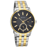 Titan Regalia Opulent Black Dial Analog Stainless Steel Strap Watch for Men