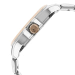 Titan Quartz Analog Brown Dial Metal Strap Watch for Men