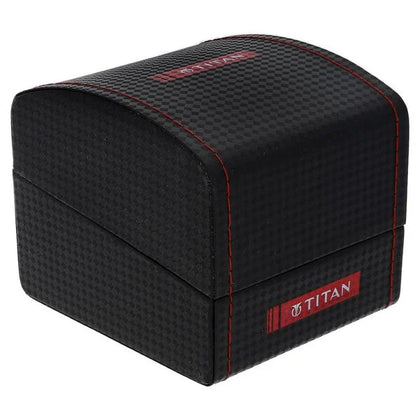 Titan Quartz Analog with Date Mother of Pearl Dial Stainless Steel & Ceramic Strap Watch for Women