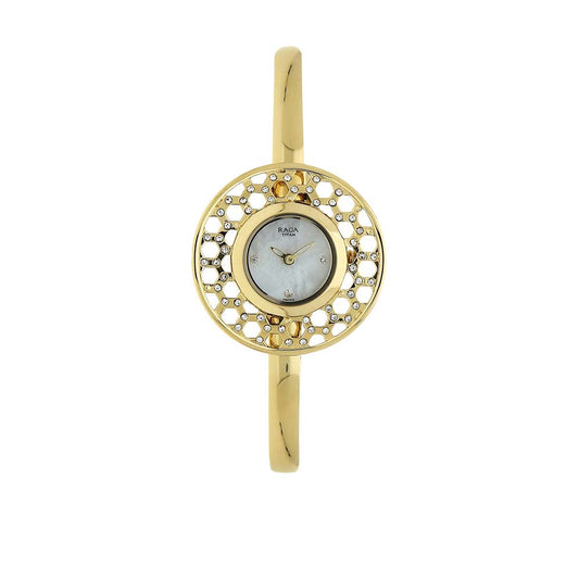 Titan Raga Moonlight Mother of Pearl Dial Women Watch With Metal Strap