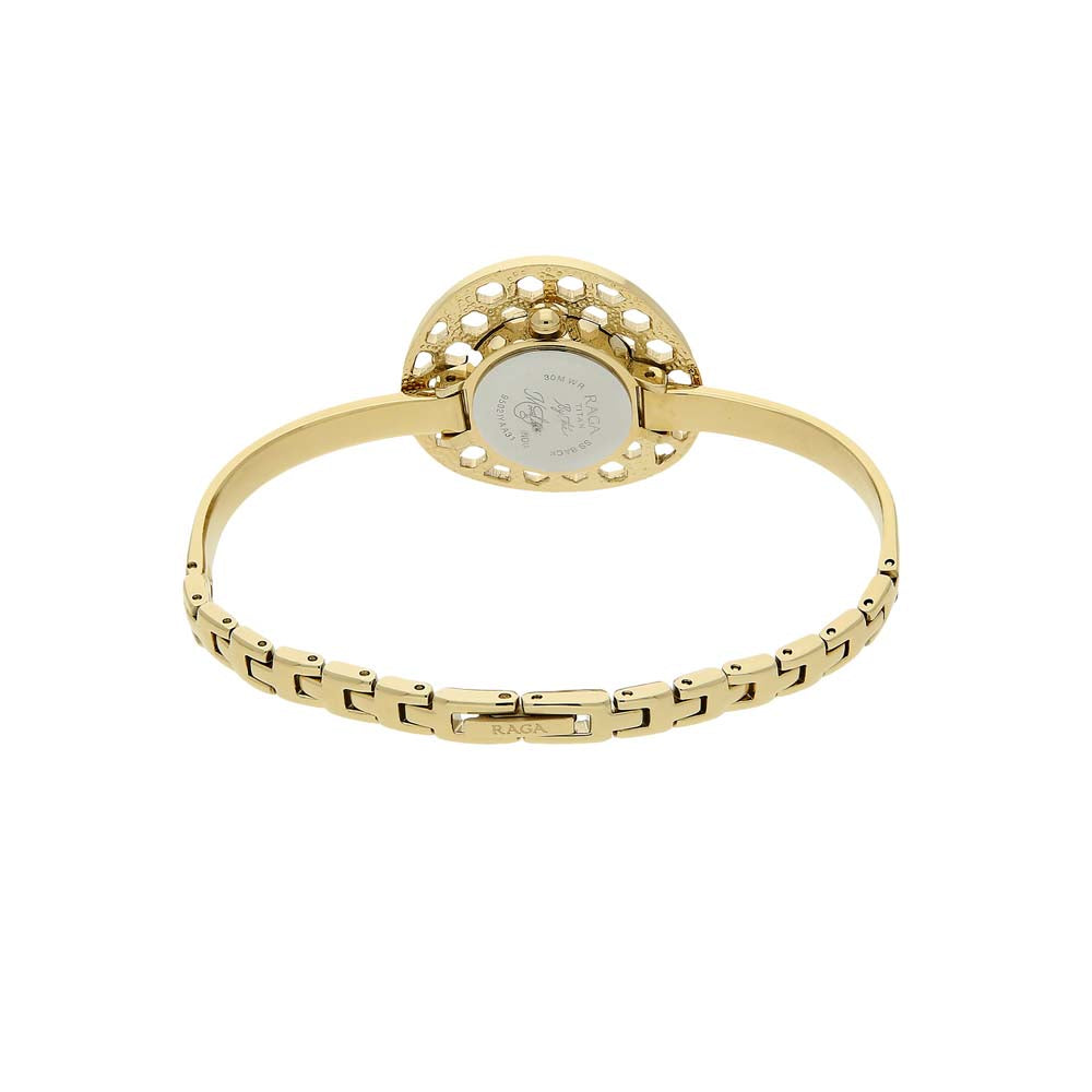 Titan Raga Moonlight Mother of Pearl Dial Women Watch With Metal Strap