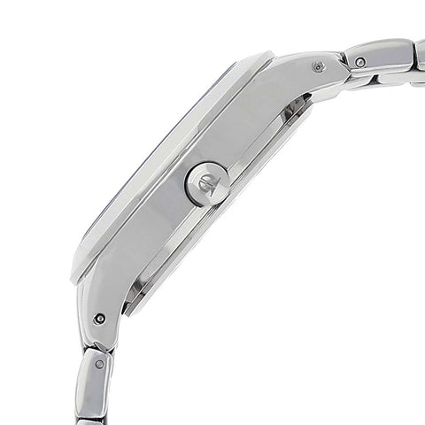 Titan Quartz Analog Purple Dial Metal Strap Watch for Women