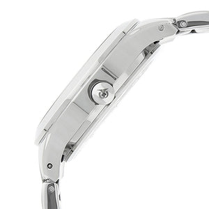 Titan Quartz Analog Green Dial Stainless Steel Strap Watch for Women