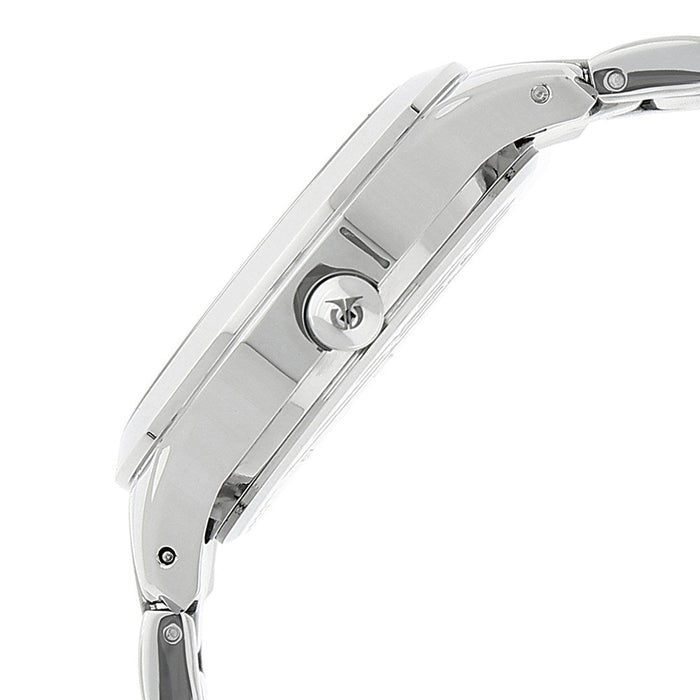 Titan Quartz Analog Green Dial Stainless Steel Strap Watch for Women