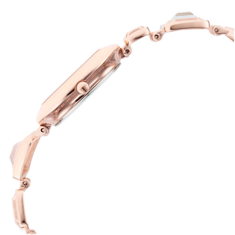 Titan Love All Rose Gold Dial Women Watch With Metal Strap