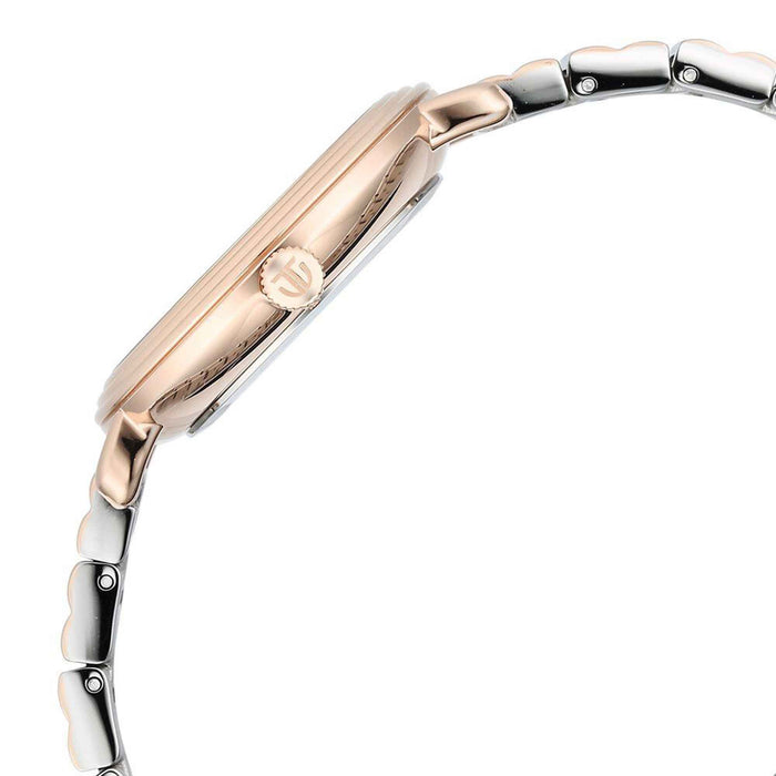 Titan Aura Quartz Analog Silver Dial Stainless Steel Strap Watch for Women