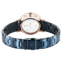 Titan TGIF Quartz Analog Blue Dial Blue Stainless Steel Strap Watch for Women