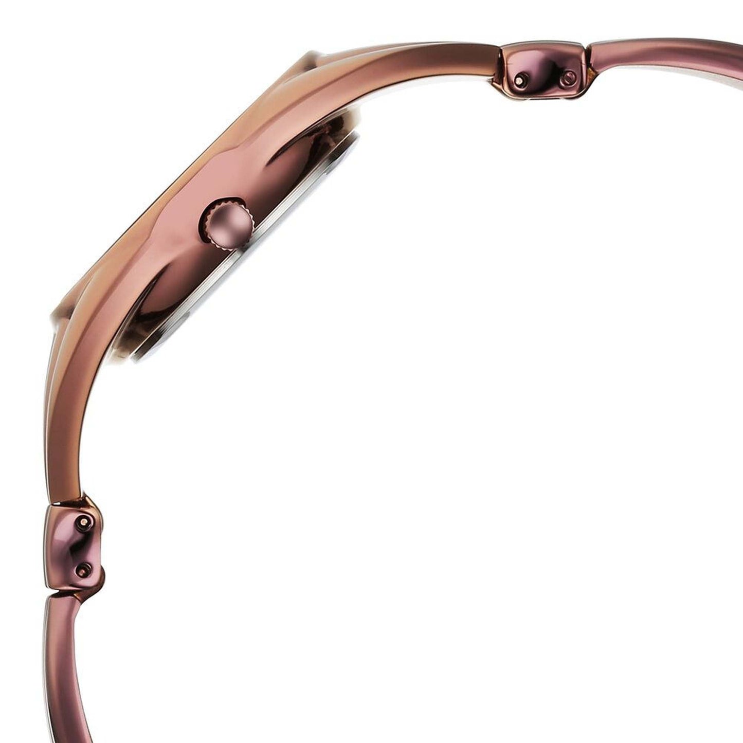 Titan Raga Memoirs Quartz Analog Mother Of Pearl Dial With Brown Metal Strap Watch For Women