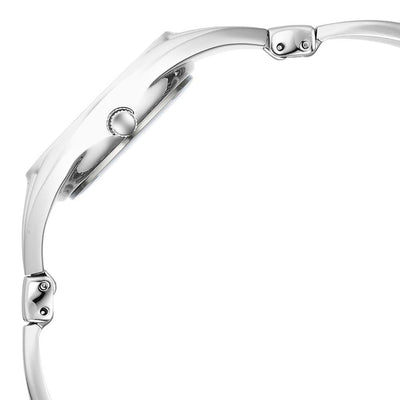 Titan Raga Memoirs Quartz Analog Silver Dial With Silver Metal Strap Watch For Women