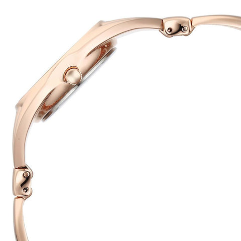 Titan Raga Memoirs Quartz Analog Rose Gold Dial With Rose Gold Metal Strap Watch For Women