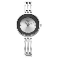 Titan Raga Silver Dial Metal Strap Analog Watch for Women