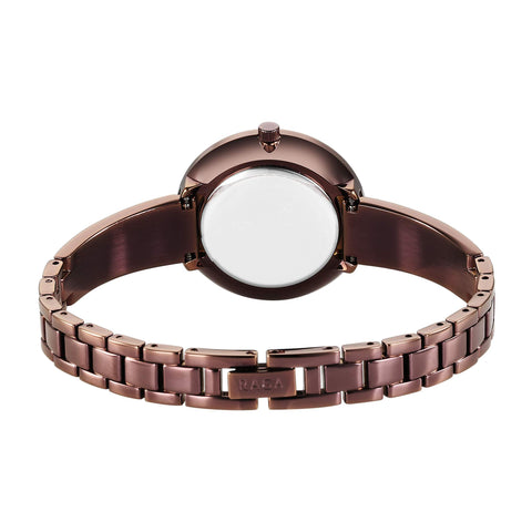 Titan Raga Showstopper Quartz Analog Brown Dial Brass Material Watch For Women