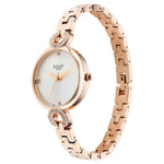 Titan Raga Showstopper Quartz Alog White Dial Metal Strap Watch for Women