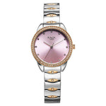 Titan Raga Showstopper Quartz Alog Purple Dial Metal Strap Watch for Women