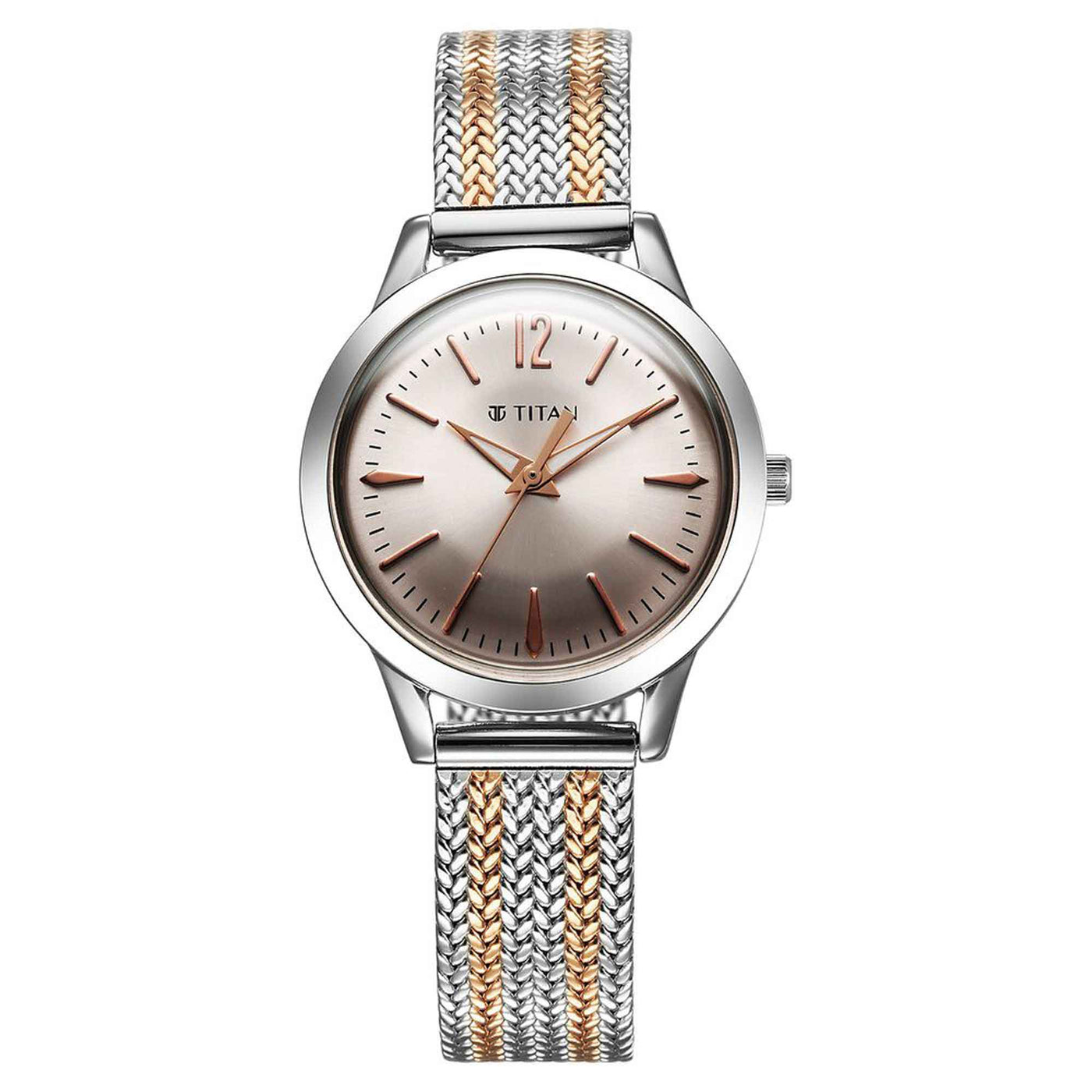 gold and silver watch women
