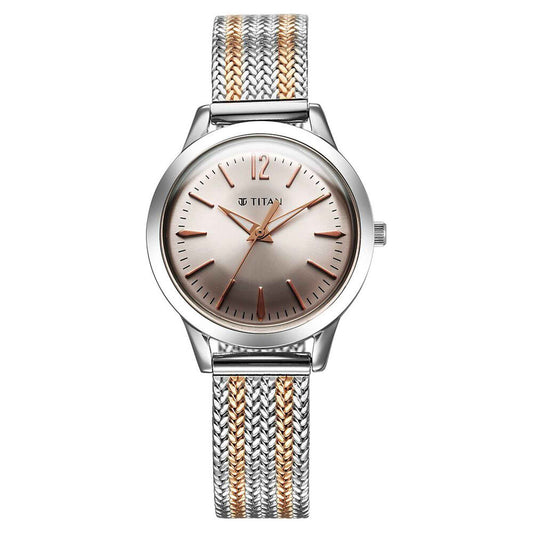 gold and silver watch women
