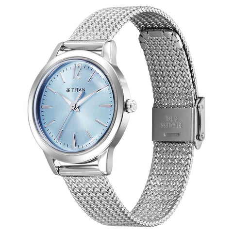 silver wrist watch for women
