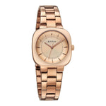 Titan Horizon Quartz Analog Rose Gold Dial Stainless Steel Strap Watch For Women