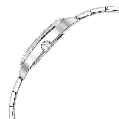 Titan Horizon Quartz Analog Pink Dial Stainless Steel Strap Watch For Women