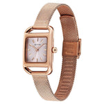 Titan Horizon Quartz Analog Pink Dial Stainless Steel Strap Watch For Women