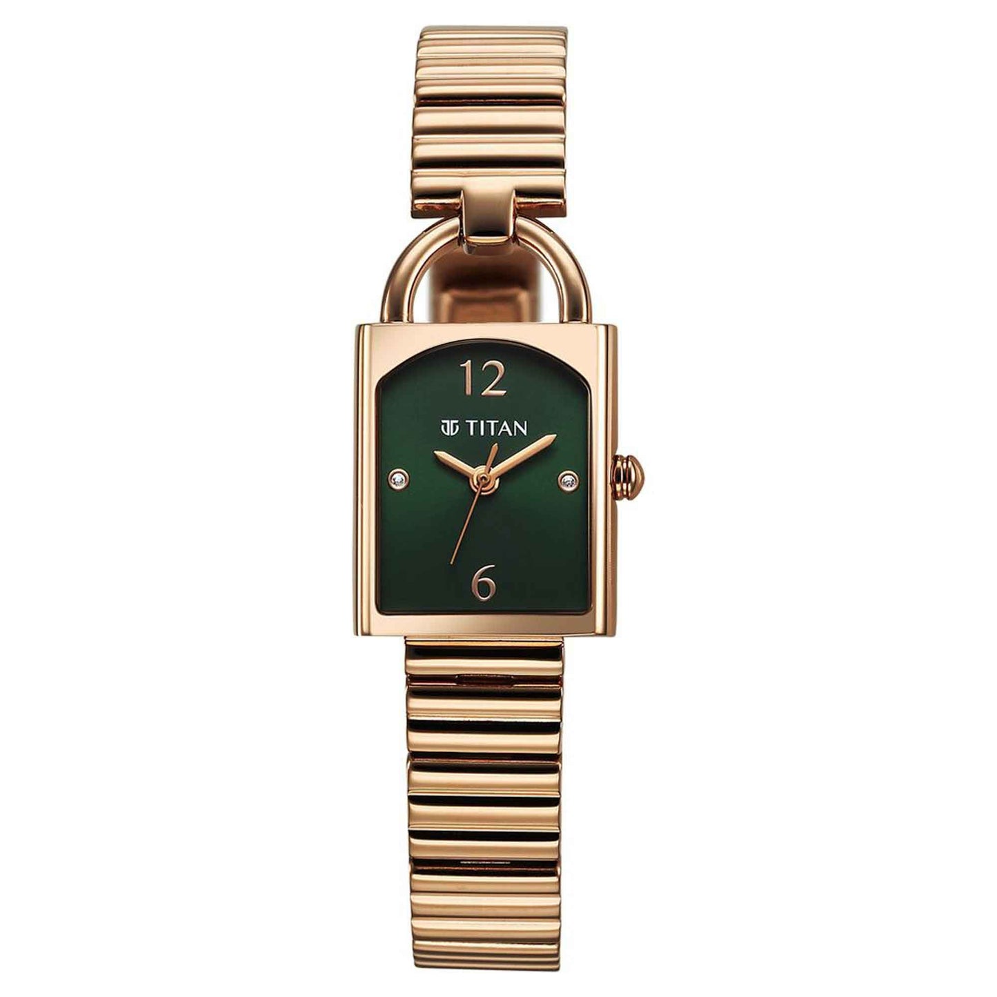 Green dial watches for ladies 