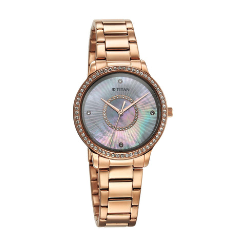 women's rose gold watch
