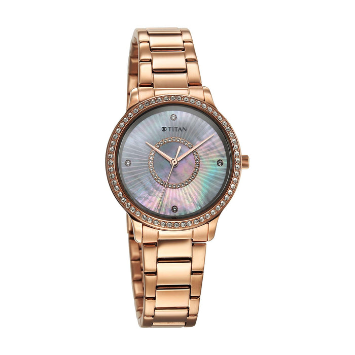 women's rose gold watch
