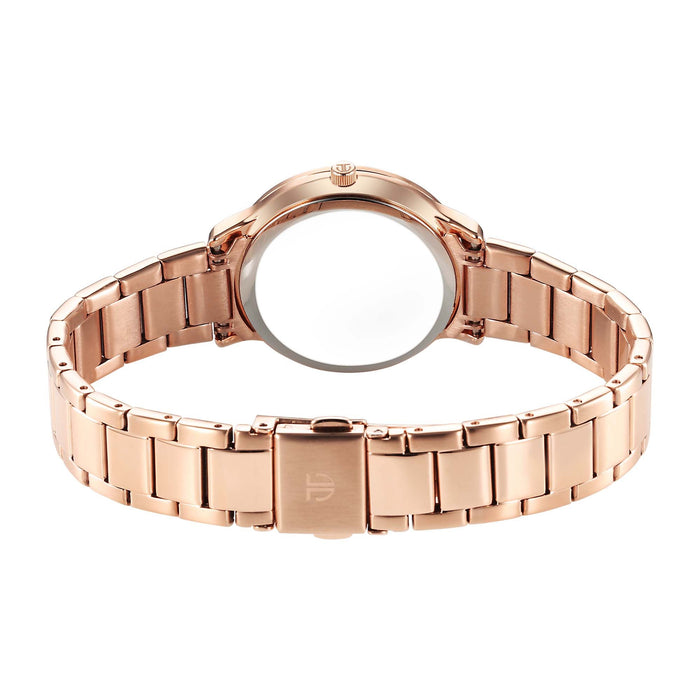 rose gold wrist watch for women
