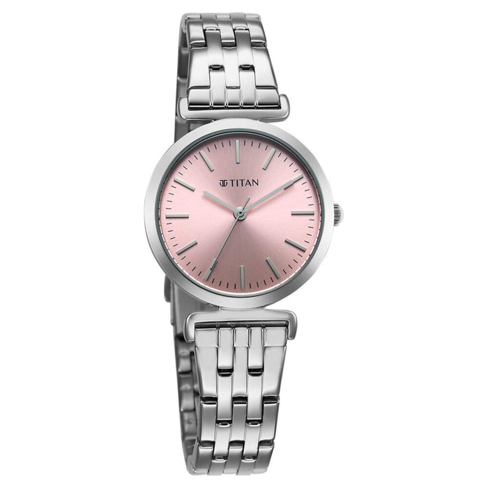 Pink dial watches for women 