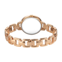Titan Raga Showstopper Quartz Analog Rose Gold Dial Metal Strap Watch For Women