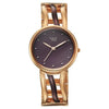 Titan Raga Brown Dial Two Toned Metal Strap Analog Watch for Women