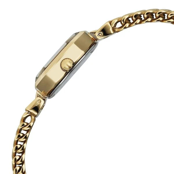 Titan Raga Brown Special Dial Gold Metal Strap Analog Watch for Women