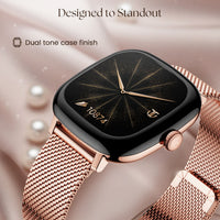 Titan AiRA Women Smartwatch 1.70" inch AMOLED Display, AI Chat, Functional Crown, 24/7 Health Suite, Luna Wellness