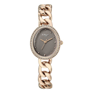 Titan Raga Grey Special Dial Rose Gold Metal Strap Analog Watch for Women