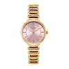 Titan Raga Pink Dial Rose Gold Metal Strap Analog Watch for Women