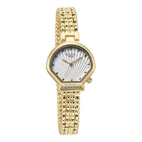 Titan Raga White Special Dial Gold Metal Strap Analog Watch for Women