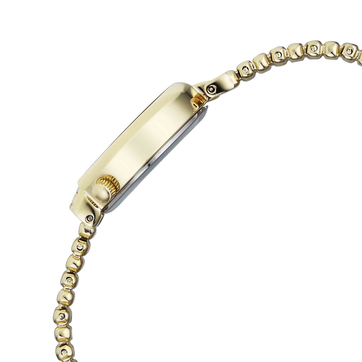 Titan Raga White Special Dial Gold Metal Strap Analog Watch for Women