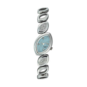 Titan Raga Strap Material Stainless Steel Dial Colour Blue 9703SM01