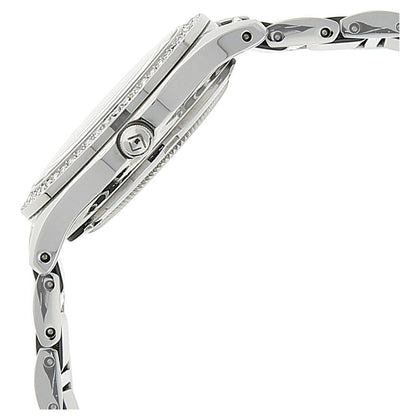 Xylys Quartz Analog with Date Black Dial Stainless Steel & Ceramic Strap Watch for Women