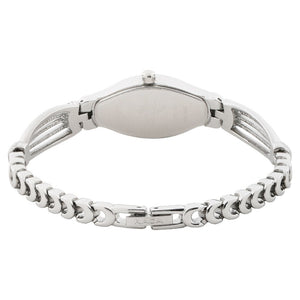 Titan Quartz Analog Pink Dial Metal Strap Watch for Women