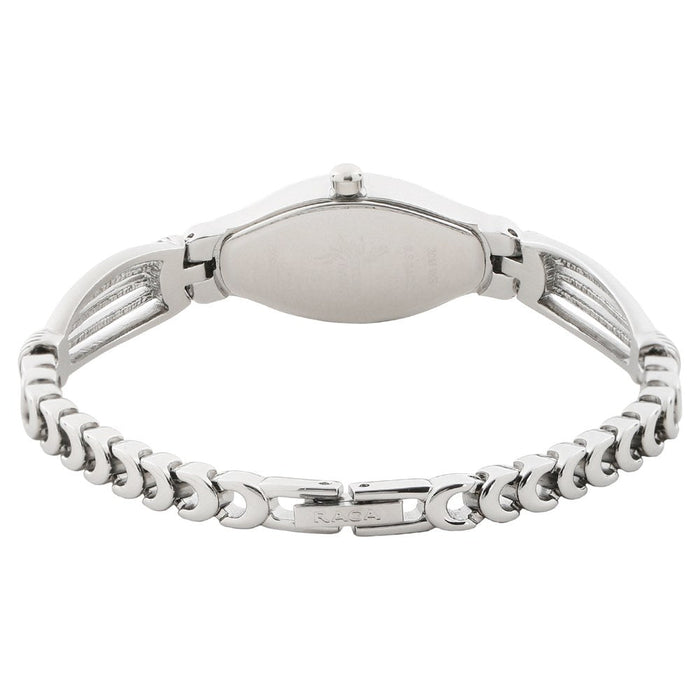 Titan Quartz Analog Pink Dial Metal Strap Watch for Women