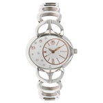 Titan Quartz Analog Silver Dial Stainless Steel Strap Watch for Women